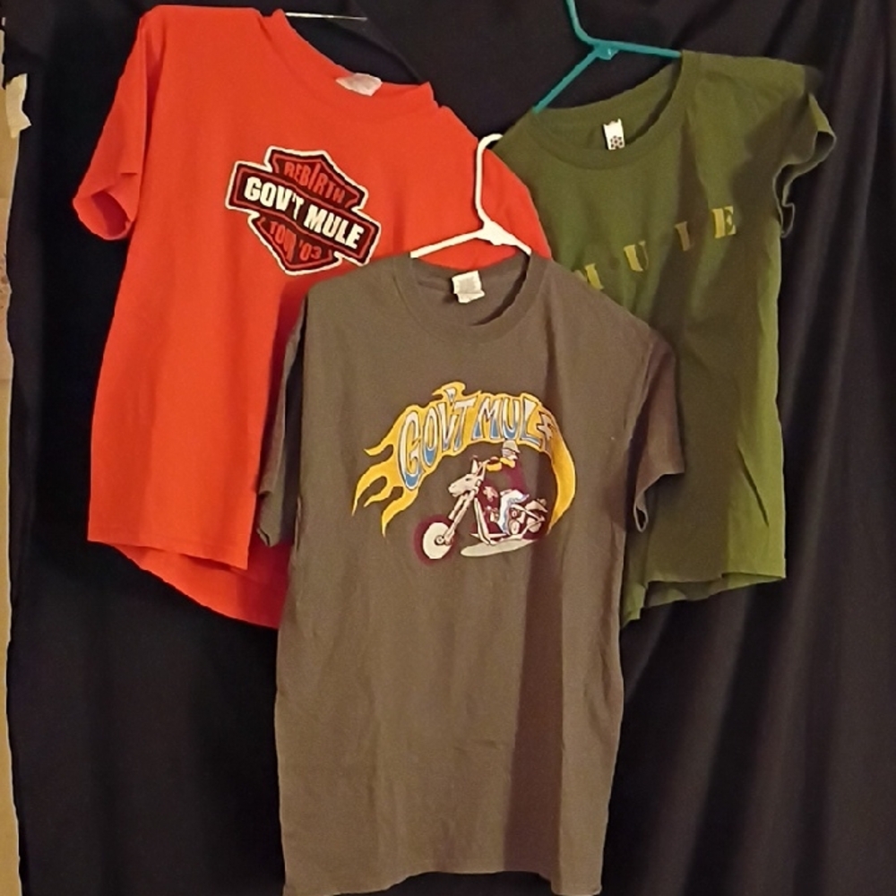 Kids Short Sleeve T-Shirts - Orange, Gray, Green